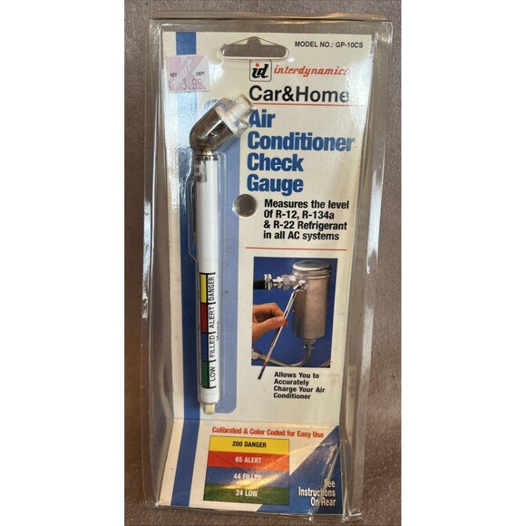 NEW VTG NOS Interdynamics Car Home Air Conditioner Check Gauge Model GTH-10CS - Picture 1 of 9